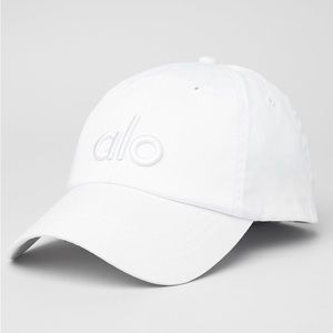 Alo white Off-Duty Cap
